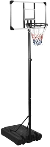 Basketballständer Transparent 235-305 cm Polycarbonat
