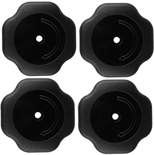 Mikinona 4pièces Bouton De Poignée pour Couvercle Autocuiseur Accessoires Résistants Et Sécurisés pour Cocottes Poignées De Rechange pour Ustensiles De Cuisson Kit