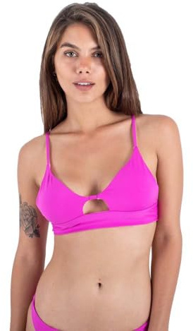 Top Bikini para Mujer - Bralette Reversible sólido