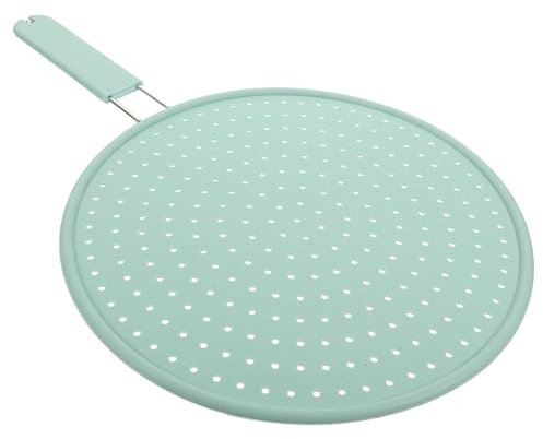 Mikinona Pantalla De Salpicadura De Aceite De Silicona Cubierta Antisalpicaduras De Aceite para Utensilios De Cocina Pantalla Antisalpicaduras Reutilizable para Proteccion Cocina