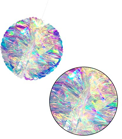 Ciieeo 2piezas Adorno De Bola De Decoración Colgante Para Bodas Colores Vibrantes Decoración Para Fiestas