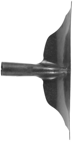 Hemobllo Pelle Multifonction Acier Manganèse pour Nettoyage de Fumiers Équestres et Bovins Grattoir de Stalle pour Écuries Ferme et Poulailler Outil et Confortable