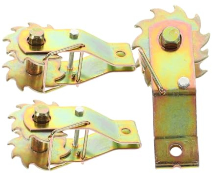 POPETPOP 3pezzi Tendifilo Per Cavi Di Recinzione Tenditore Per Funi Metalliche Acciaio Per Impieghi Gravosi