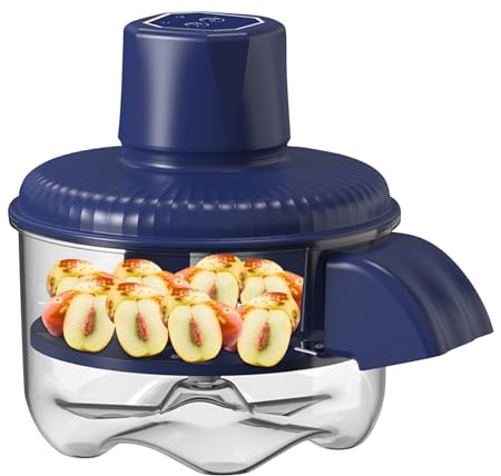 Acunny Máquina Peladora de Uvas - Pelador Automático Multifuncional | Máquina Para Pelar Ajo - Para Cocina Comercial Ensalada Verdura Piel De Patata Tomate Alimento