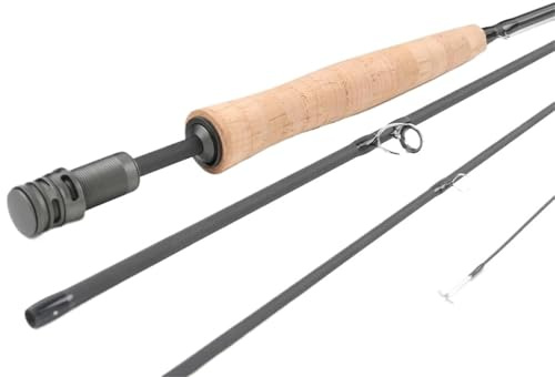 Kompatibel for Maximumcatch Airlite 2/3WT 7'6''/10'0'' IM10 Carbon Fliegenrute mit Rohr Super Light(7ft6in 2wt4sec(230cm)