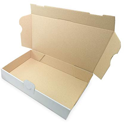 verpacking 500 Maxibriefkartons Maxibrief MB Weiß - 240 x 160 x 45 mm - Versand Post Faltschachtel Versandschachtel Büchersendung - optimal geeignet für den Versand (Innenmaß 230 x 155 x 41 mm)