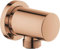 Grohe 27057DA0 Wandanschluss für Regendusche, silberfarben