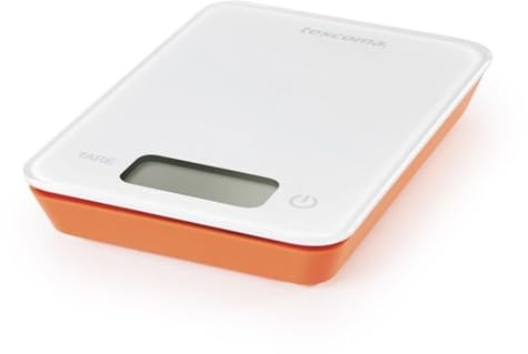 Tescoma 634510 Accura Bilancia Digitale, Bianco, 0.5 kg, 1 Pezzo