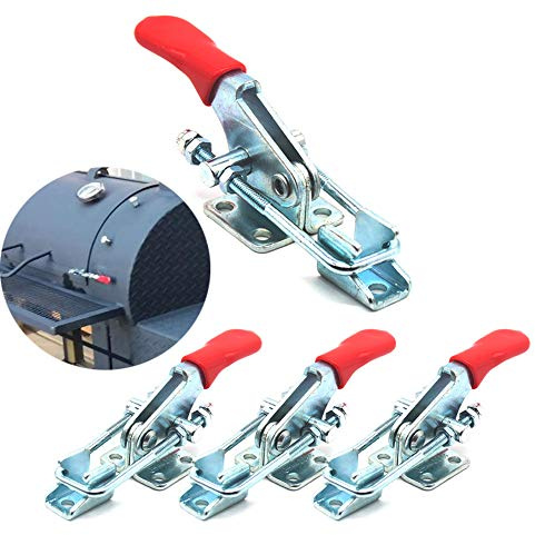 MIKMAYTOO Toggle Clamp Latch 360 Lbs Capacity Adjustable U Bolt Quick Release Latch 4 Pack