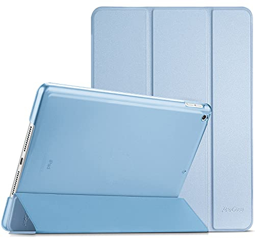 ProCase Hülle für iPad 9./8./7. Generation 10,2 Zoll 2021 2020 2019, Schutzhülle Smart Case Cover Kompatibel mit iPad 9/8/7 –Himmelblau