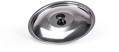 Alluflon Coperchio 20cm, Stainless Steel