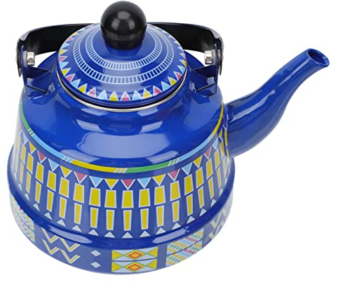1-teiliger Wasserkocher, türkische Kaffeekanne, Metall-Wasserflasche, türkische Teekanne, Büro-Teekanne, Pfeiftopf, Heißwassertopf, Wasserkocher, Heizung, Wasserkocher, Teekanne mit geometrischen F