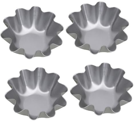 ABOOFAN 4stücke Mini Kuchenformen Für Kuchen Backen Eierkuchenformen Puddingformen Törtchenbackwerkzeuge Backformen