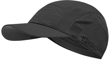 Jack Wolfskin Unisex Vent Cap Baseballkappe, Phantom/Black, L