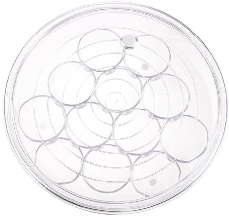 Gadpiparty Ei-aufbewahrungsbehälter für Kühlschrank Transparenter Eierorganizer Separates Aufbewahrungsfach Einhändiges Öffnen Sichere Eierlagerung