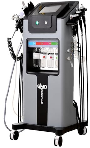 Dispositivo Facciale Hydra Oxygen 10 in 1 Macchina Multifunzionale per la Cura Della Pelle per la Pulizia Profonda, l'idratazione e il Ringiovanimento Della Pelle Adatto per l'uso a Casa e in Salone