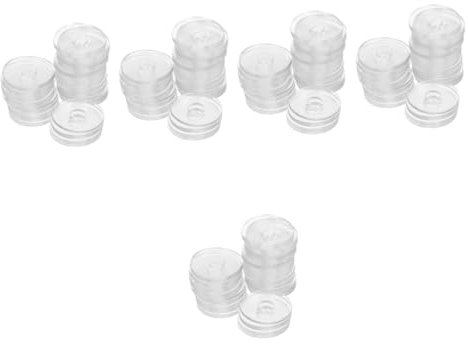 Healifty 250pièces Rondelles Transparentes Vinyle Joints De Remplacement Pour Vis Accessoires De Fixation Pour Capots De