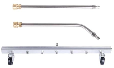 TRELVEX Nettoyeur Haute Pression pour châssis de Voiture ExWand, Accessoire de Nettoyage pour Voiture, Balai à Eau pour SUV, Piscine, allée, 65 cm