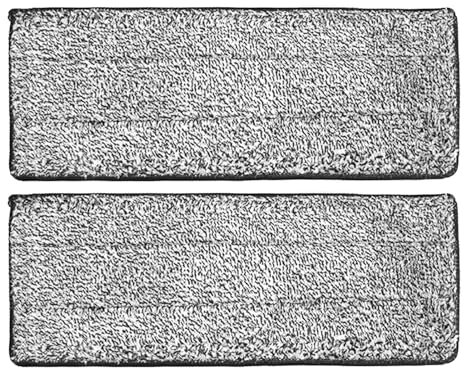 2 panni per multiuso in microfibra, lavabili in lavatrice, per la pulizia di pavimenti asciutti e bagnati, panni in microfibra lavabili