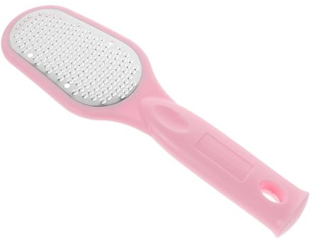 Homoyoyo Lima per Piedi Portatile in Acciaio Inox, Detergente per Pelle Morta e Talloni, Strumento Esfoliante per Pedicure e Massaggio Plantare, Design Leggero e Colorato per Cura Piedi