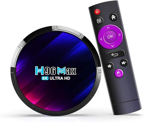 CHROX Android 13.0 TV Box, Set-Top Box RK3528 Quad-Core 64Bit Wifi6 Dual 2.4G/5.8G WiFi BT5.0 8K HDR10+ Ultra HD USB3.0 Smart Home Player,2gb+16gb
