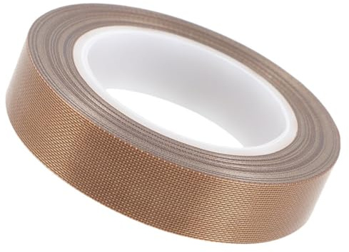 PLAFOPE Cinta Selladora De Ptfe Resistente Al Calor 19 Mm De Ancho x 10 m De Longitud, Cinta Para Máquina De Sellado Al Vacío y Duradera Para Uso Industrial y Doméstico