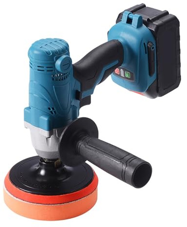 Wireless Car Polisher Cordless Electric Polishing Machine Multifunction Angle Grinder Headlight Body Paint Waxer Waxing Tool Lightweight and Easy to Use