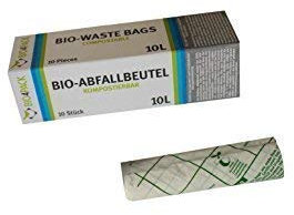 PGV Bio Sacs Poubelle 10 Liter Compostable - 10 Rollen