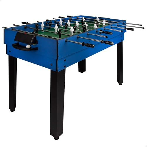 COLORBABY Mesa multijuegos, Futbolín de Madera, Mesa Billar Convertible, 12 Juegos, Juguetes niños 6 años, Juegos de Mesa, Futbolines para niños, Juegos de Mesa Adulto