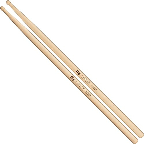 Meinl Stick & Brush 7A Hybrid Drumsticks (16,25 Zoll) - Hard Maple - Schlagzeug Sticks (SB134) | Drumsticks aus nordamerikanischem Ahorn, Hybridspitze, zweistufiger Kegel, Gewicht und Tonhöhe abgestimmt
