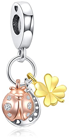 Annmors Muttertag Abitur Moments 925 Sterlingsilber Anhänger Bead Charms für Armband und Kette, für Pandora