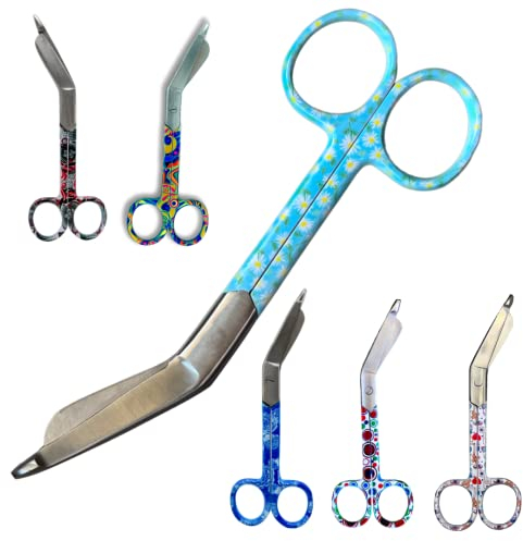 Ph Pro Heat Forbici Infermiere - Forbice Infermiere Professionale Curve per Bendaggio - Accessori Infermieristica.