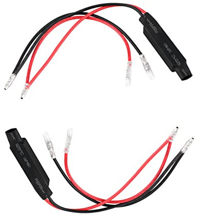 LED-Lastwiderstand, Zementwiderstand 12V 10W Langlebiger LED-Decoder, Motorrad für LED-Blinker