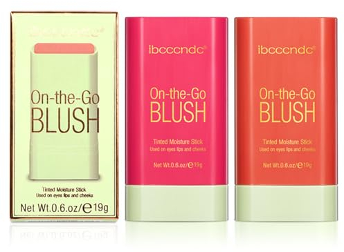 BeauFairy Fard in Stick, 2 PZ, Lunga Durata, Naturale Opaco Creamy Blush, Sensazione di Leggerezza e Traspirabilità, Bastone Multiuso per Fard, Applicare su Guance, Occhi e Labbra, 02+03