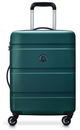DELSEY PARIS - Airship 2.0 - Valise Cabine Rigide 55x39x20 cm - 32 L - S - Vert