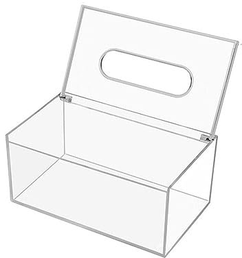 Kosmetiktücher Box Serviettenhalter, modisch, robust, Taschentuchbox, Heimbüro, Taschentuchspender, Aufbewahrungsbox, Haushaltsbedarf für Esszimmer Badezimmer Schlafzimmer