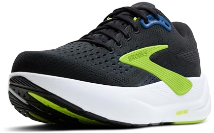 Brooks Ghost Max 3 svart/blazing gul/vit, Svart marinblå acid lime, 44.5 EU
