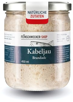 Der Feinschmecker Kabeljau-Brandade 450ml I Französische Spezialität I Perfekt auf Croutons oder als Gratin I Cremig & Vielseitig