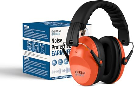 Serene Stock Kids Ear Defenders - 26db SNR Ear Defenders - Sound Blocking Earmuffs Autism - Noise Cancelling Headphones Toddlers