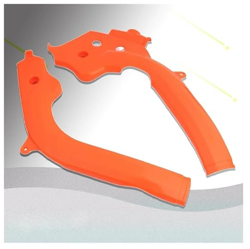 Motorrad Rahmen Schutz Schutz Abdeckung for SX XSF XC XCW EXC XCF EXCF 85 125 250 450 250 300 for TC TX TE FC FE(Orange)