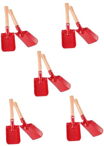Toyvian 5 Ensembles Petites Pelles De Plantation Petite Truelle Outils Agricoles en Métal Truelle De Jardin Compacte Bêches De Jardin en Métal Truelle De Jardinage Bêche De 2 pièces * 5