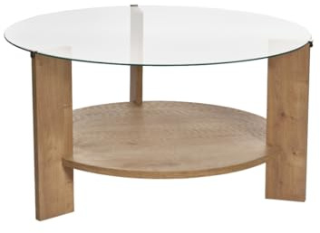 Calicosy Table Basse 2 Plateaux Modèle Clara