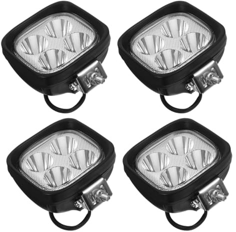 ERINGOGO 4 piezas Luces de Trabajo LED para Carretilla Elevadora Faro Delantero Reemplazo Ligero y Duradero Instalación Fácil Compatible con Múltiples Modelos de Montacargas