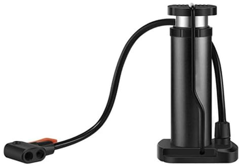 SHINEOFI Fahrrad Fußluftpumpe mit Manometer und Aluminiumgehäuse geeignet für Motorräder und Ballons bei Reisen und im Heimgebrauch