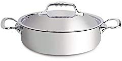 De Buyer Affinity Bratentopf niederer mit Deckel 24 cm