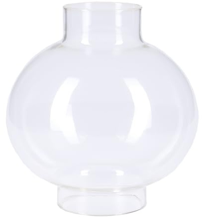 Zylinderglas transparent Ø 56mm Lampenglas Ersatzglas Glaszylinder 125mm Höhe Leuchtenglas Petroleumglas