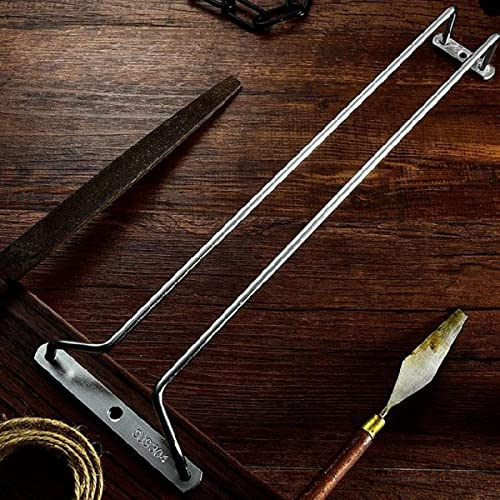 Weingläser Halter, Metall Weinglashalter, Gläserhalter Gläserschiene Umgekehrter, Weinglasregal unter Schrank, Länge: 18-60cm (Size : 18x11.5cm(7x4.5in))