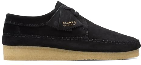 Clarks Originals Vävda mockaskor för män, Svart, 43 EU