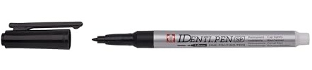 Sakura IDenti-Pen feine Spitze, Schwarz (XYKS49)
