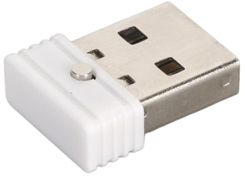 Mouse Mover, Mouse Jiggers Nicht Nachweisbarer Mouse Jiggler Halten Sie den Bildschirm Aktiv Aktiv USB Power Strong Abs Mouse Mover Mouse Shaker für Laptops (White)